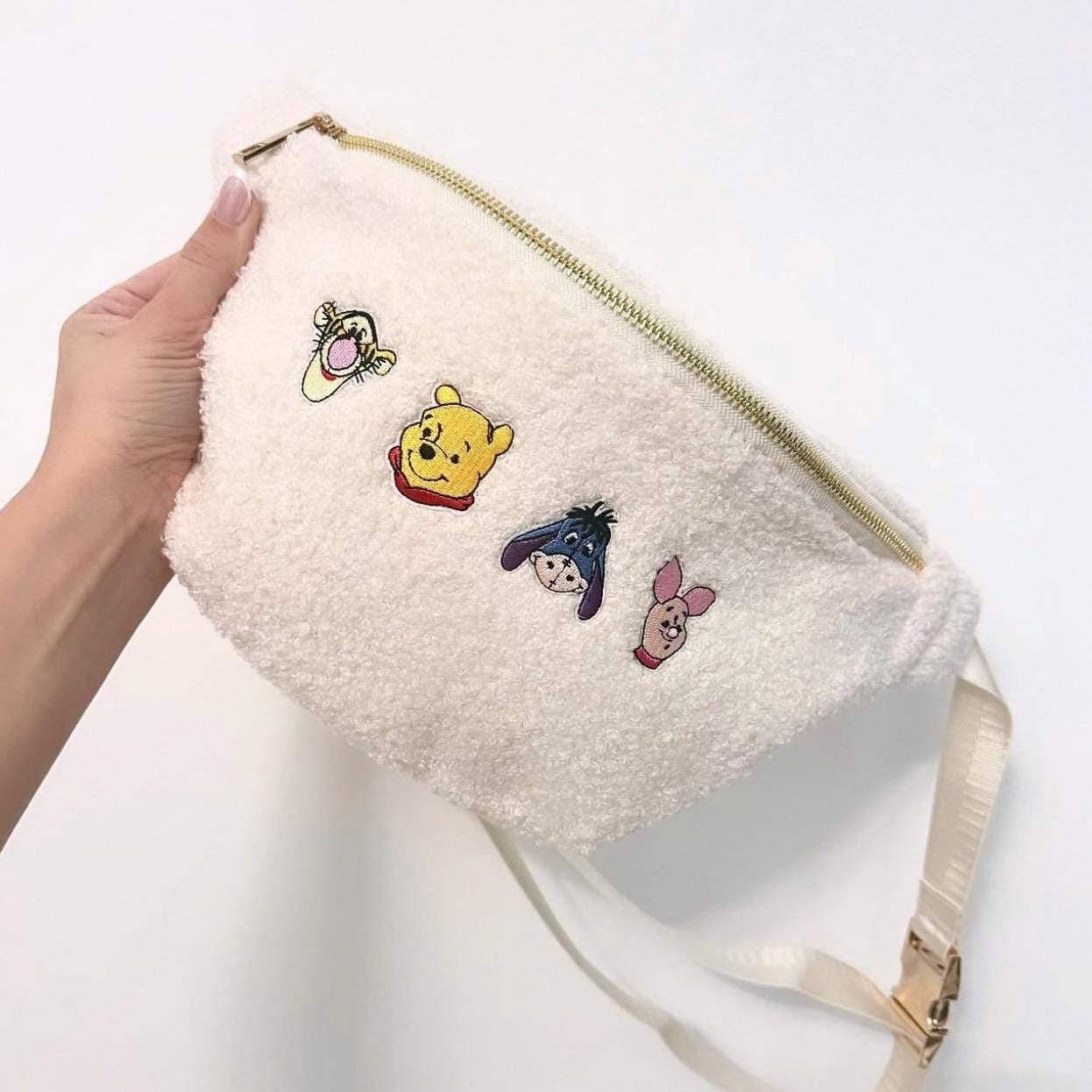 Customisable Mini Patch Character Crossbody Bag