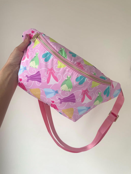 Princess Dresses Print Crossbody Bag