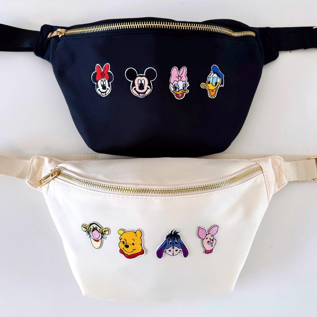 Customisable Mini Patch Character Crossbody Bag