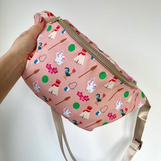 Voyager Princess Print Crossbody Bag
