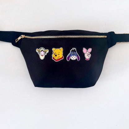 Customisable Mini Patch Character Crossbody Bag