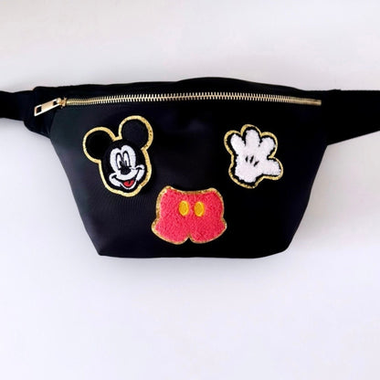 Customisable Patch Character & Movie Inspired Crossbody Bag