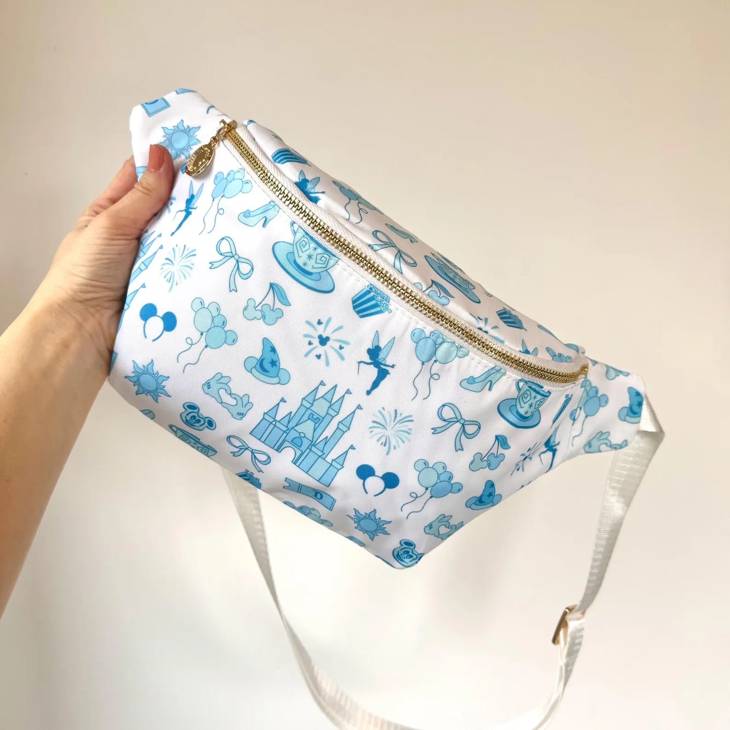 Blue Magic Park Print Crossbody Bag
